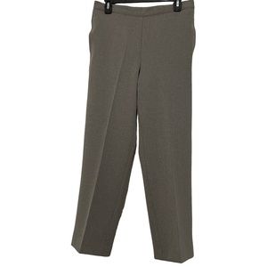 Alfred Dunner Women's Short Length Gray Pant Size 8